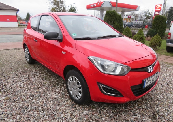 Hyundai i20 cena 14999 przebieg: 132341, rok produkcji 2012 z Zabłudów małe 326